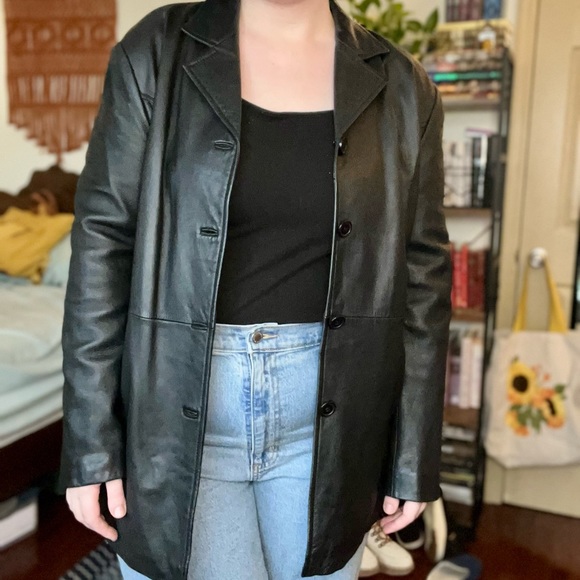 Women’s Genuine Leather Jacket | Modern Essentials XL - Picture 2 of 5